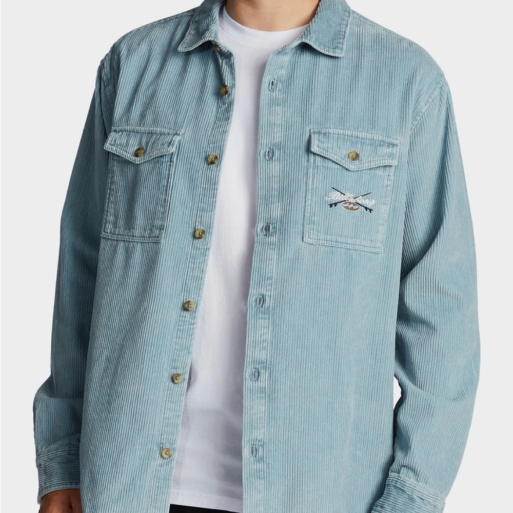 Billabong days corduroy button down shirt